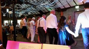 The McAuley Ceili Band at a wedding